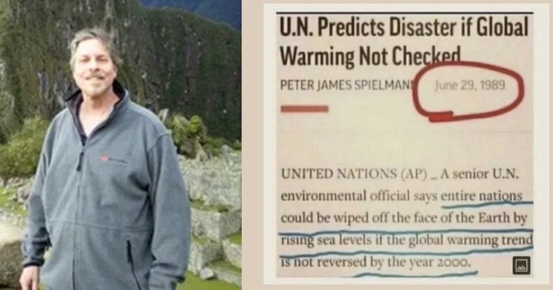 Nevydarená klimatická predpoveď: Vysoký predstaviteľ OSN tvrdil, že do roku 2000 zmiznú z povrchu zemského celé národy