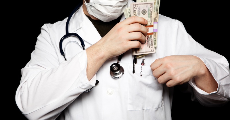 Prečo lekári bežne berú úplatky od farmaceutických firiem a ani sa za to nehanbia