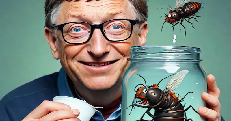 Bill Gates predstavil „červie mlieko“, ktoré má nahradiť kravské mlieko